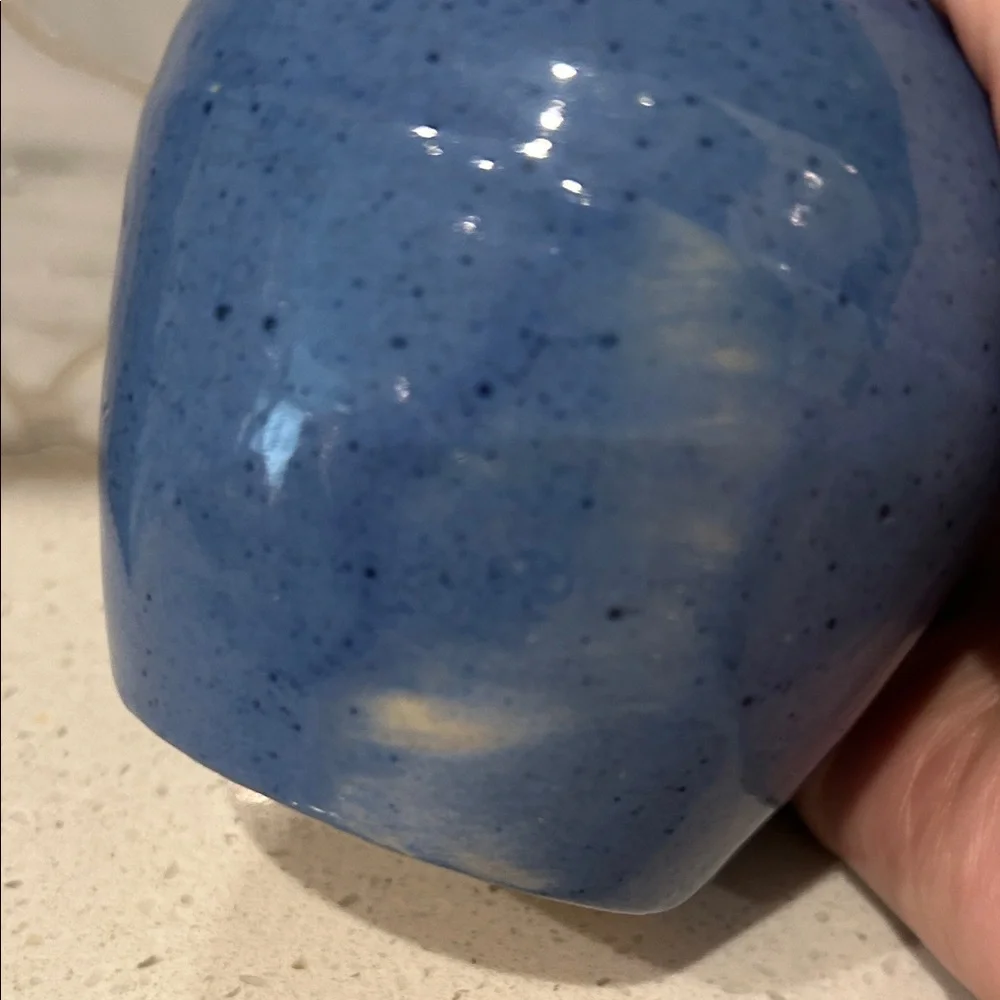 Hand Crafted Deep Blue Ceramic Jug - Picture 8 of 14